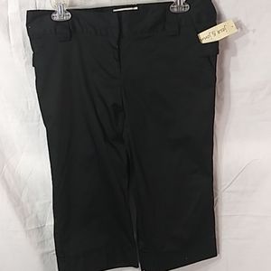 NWT JESA & JONNIE black career Bermuda shorts 11
